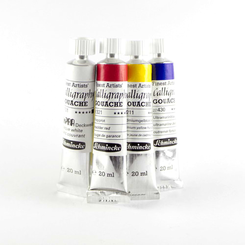 גואש קליגרפי 20מל מבית שמינקה Finest Artist Calligraphy Gouache