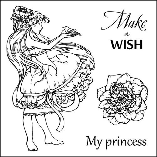 חותמת סיפורי פיות 10/11 MY PRINCESS