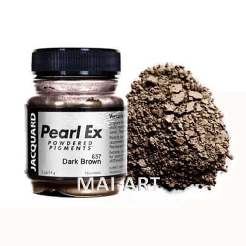אבקת פיגמנט PEARL EX 637 DARK BROWN
