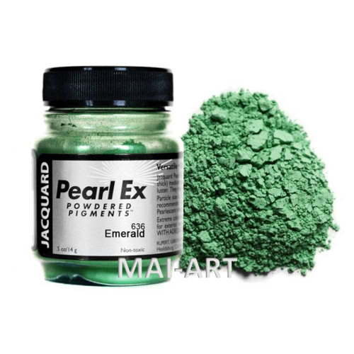 אבקת פיגמנט PEARL EX 636 EMERALD