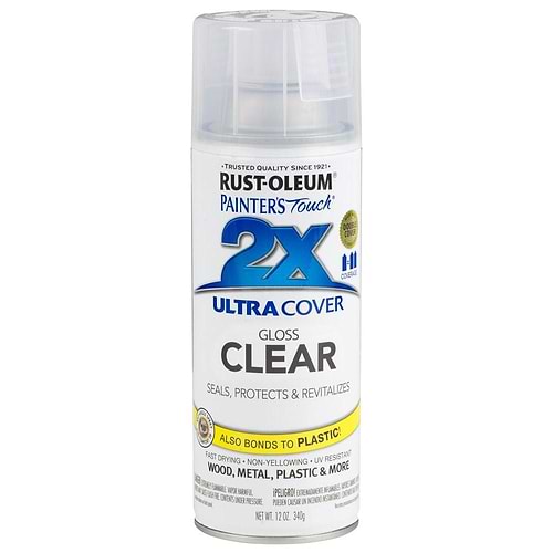 ספריי לכה מבריקה 2X RUST OLEUM