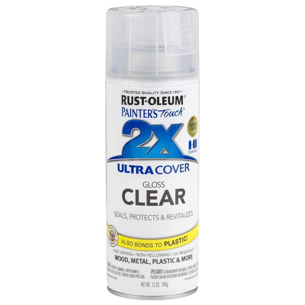 ספריי לכה מבריקה 2X RUST OLEUM