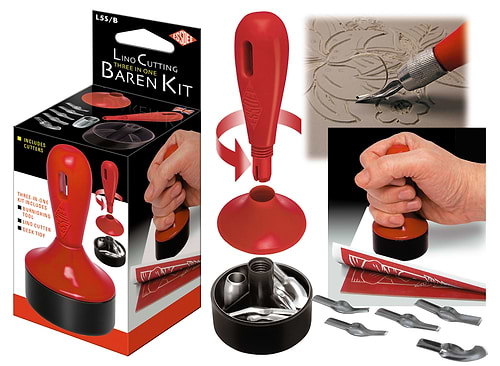 סט כלי גילוף THREE IN ONE BAREN KIT