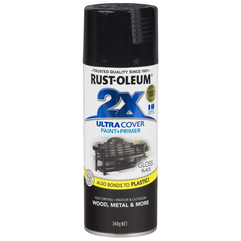 ספריי 2X GLOSS BALCK
