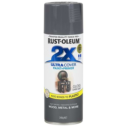 ספריי 2X GLOSS DARK GRAY