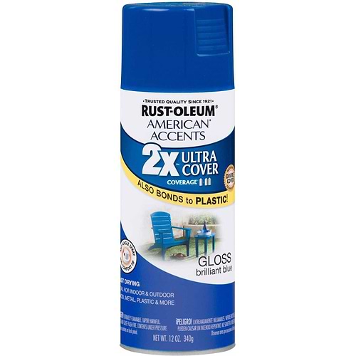ספריי 2X GLOSS BRILLIANT BLUE