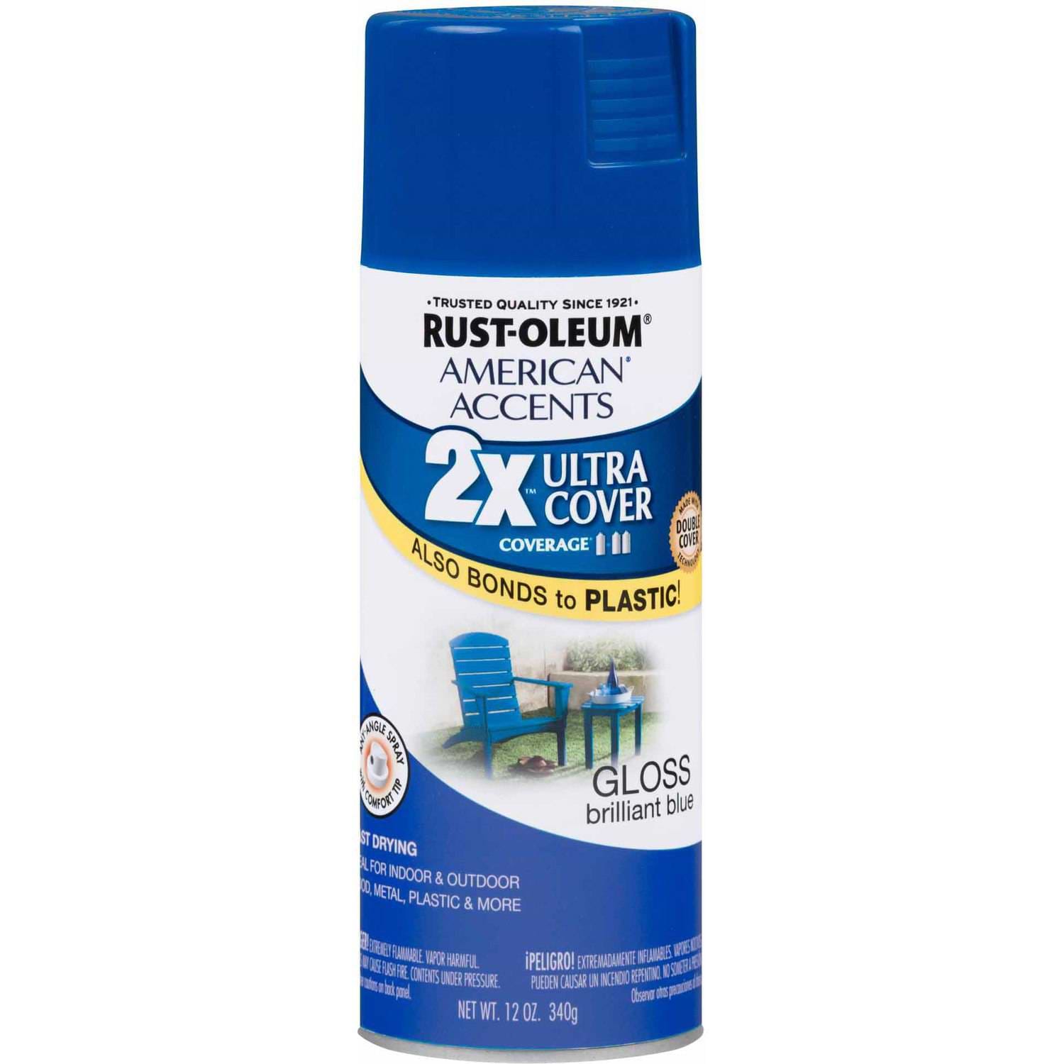 ספריי 2X GLOSS BRILLIANT BLUE
