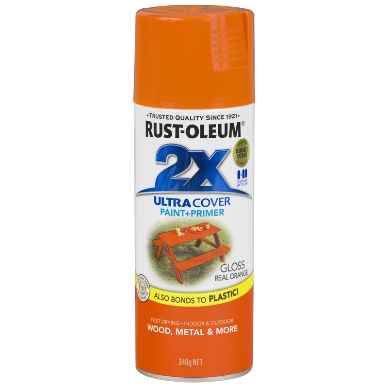 ספריי 2X GLOSS REAL ORANGE