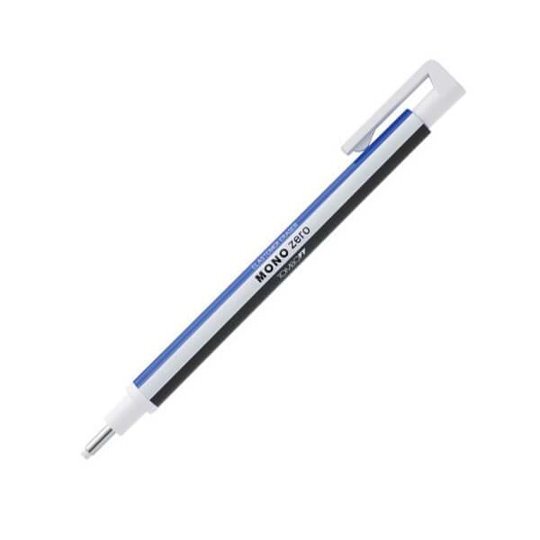 מחק עגול דמוי עט MONO ZERO TOMBOW כחול לבן 