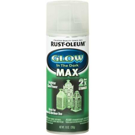 ספריי צבע זוהר בחושך RUST OLEUM GLOW IN THE DARK