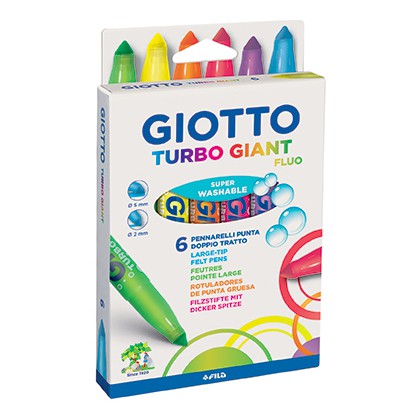 טושי GIOTTO TURBO GIANT FLUO