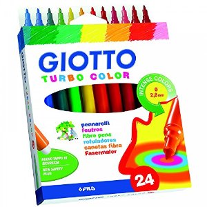 סט טושים GIOTTO TURBO COLOR 24