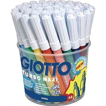 סט טושים GIOTTO TURBO COLOR 48