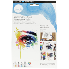 ערכת ציור עין של WATERCOLOR EYES- DALER ROWNEY 