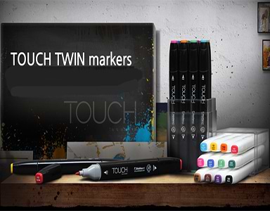 טושים TOUCH TWIN MARKER