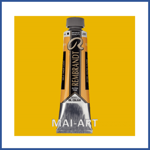 צבע שמן רמברנדט 40 מל Yellow ochre L 228 סדרה 1