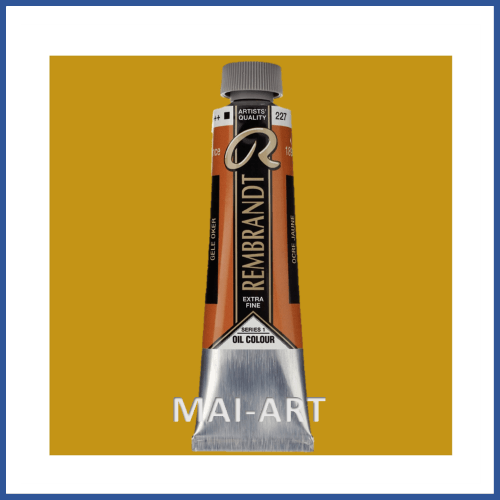 צבע שמן רמברנדט 40 מל Yellow ochre 227 סדרה 1