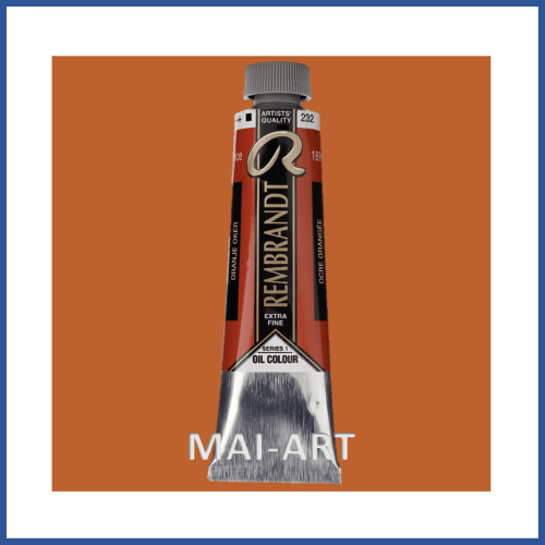 צבע שמן רמברנדט 40 מל Orange ochre 232 סדרה 1
