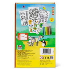 ערכת צביעה גן חיות - COLOURING SRT ZOO