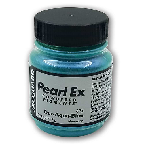 אבקת פיגמנט PEARL EX 695 DUO AQUA-BLUE