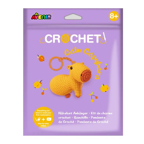 ערכת סריגה קפיברה CROCHET CALM CAPYBARA