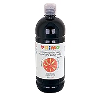 צבע גואש PRIMO בגוון שחור מבית CMP