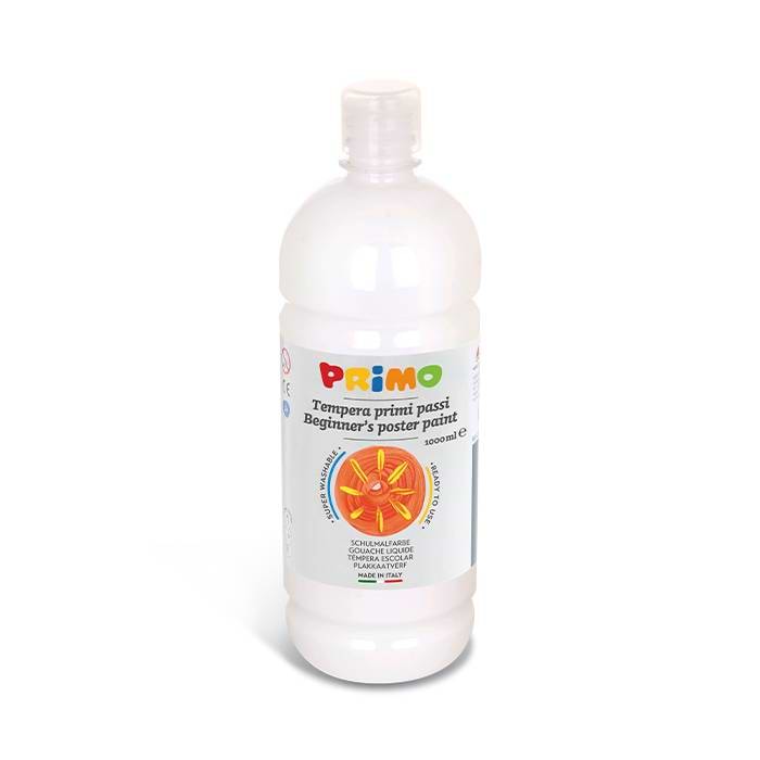 צבע גואש PRIMO בגוון לבן מבית CMP