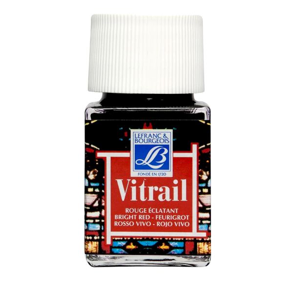 BRIGHT RED 433 VITRAIL LEFRANC