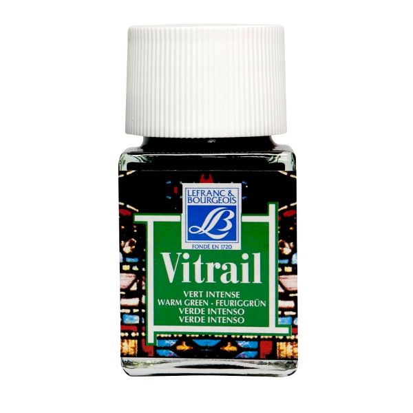 WARM GREEN VITRAIL LEFRANC