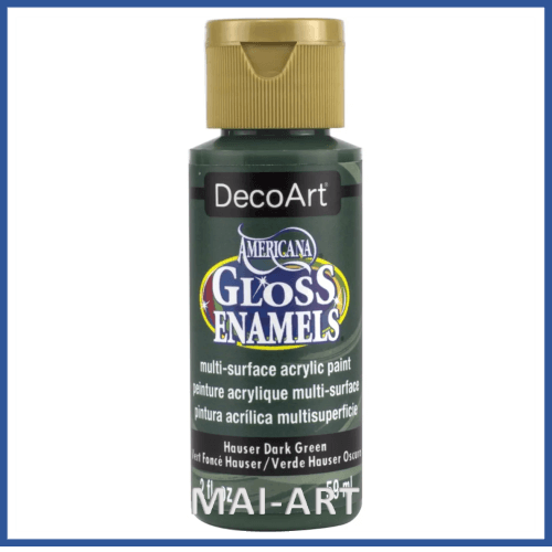 צבע אנמל אמריקנה ירוק Hauser Dark Green DAG133