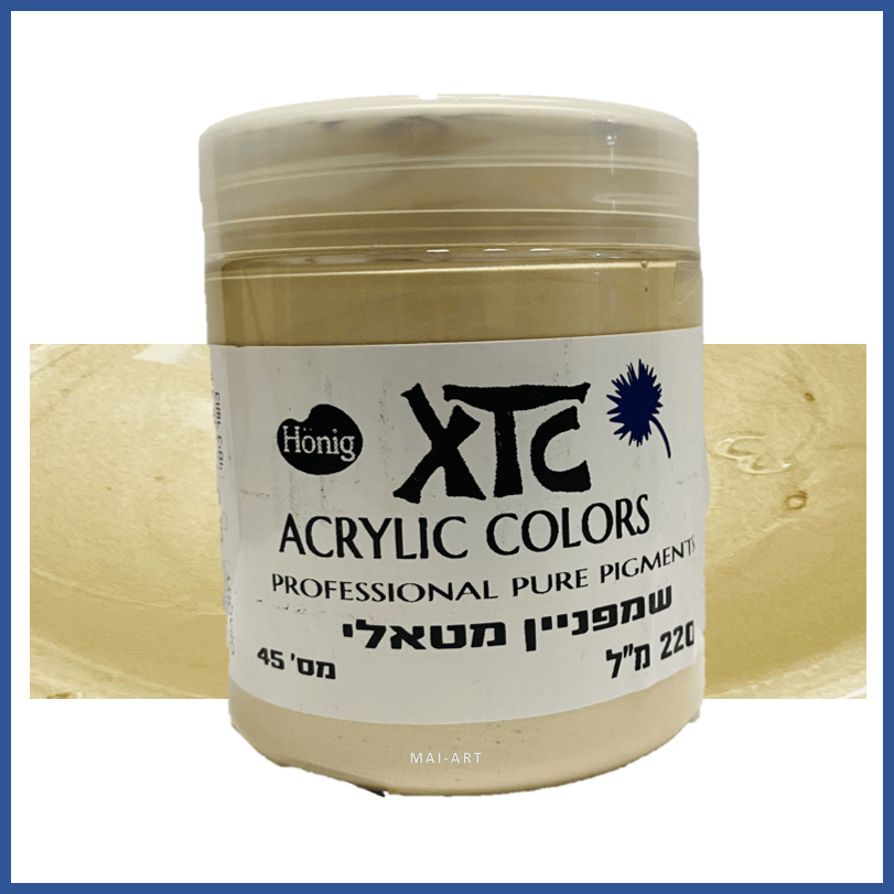 צבע XTC מטאלי שמפניין  45