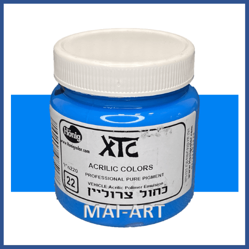 צבע XTC כחול צרוליין