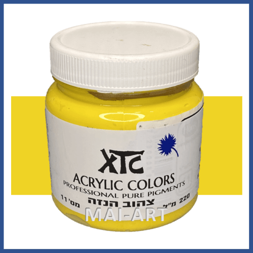 צבע XTC צהוב הנזה