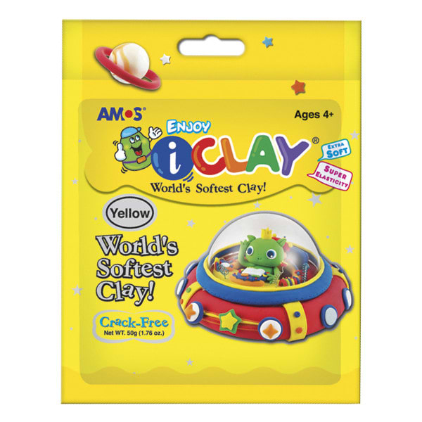 חימר קל I-CLAY צהוב