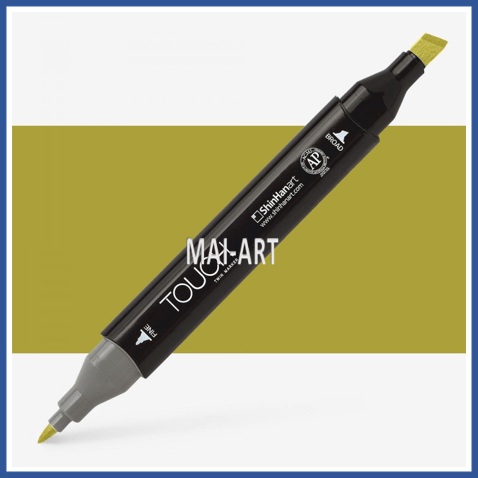 מרקר TOUCH TWIN Y224 OLIVE PALE