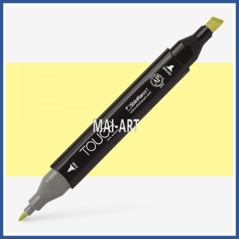 מרקר TOUCH TWIN Y38 PALE YELLOW