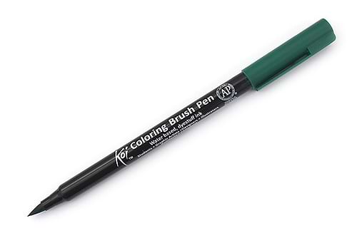 טוש מכחול KOI COLORING BRUSH גוון GREEN