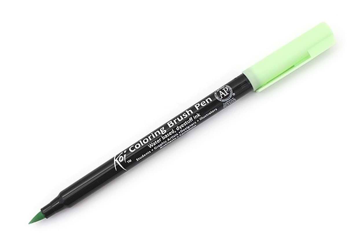 טוש מכחול KOI COLORING BRUSH גוון ICE GREEN