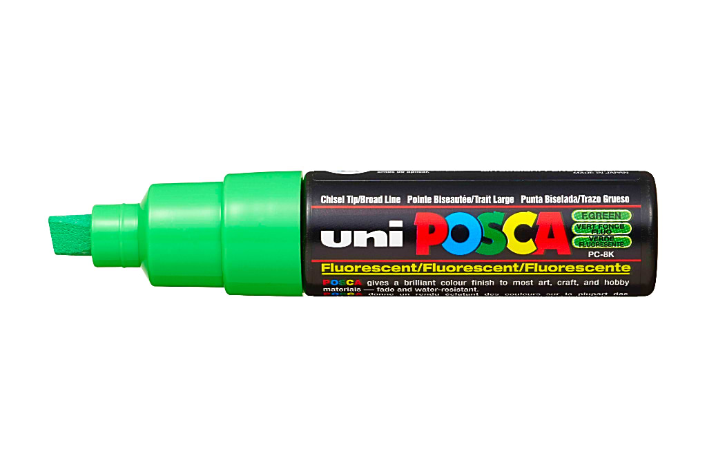 מרקר פוסקה PC-8K FLOU GREEN