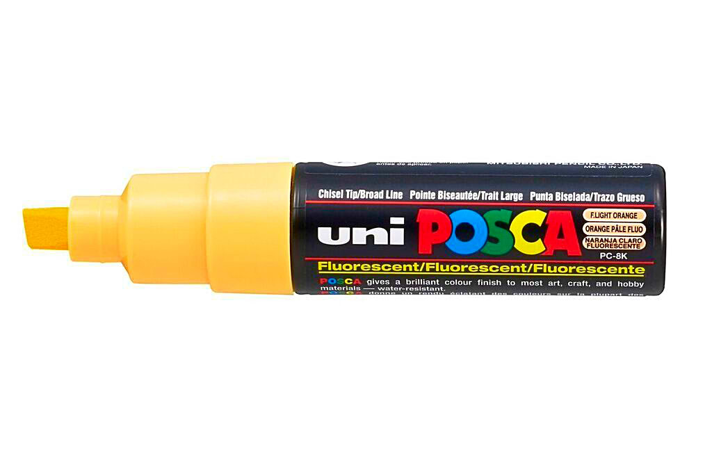 מרקר פוסקה PC-8K FLOU LIGHT ORENGE