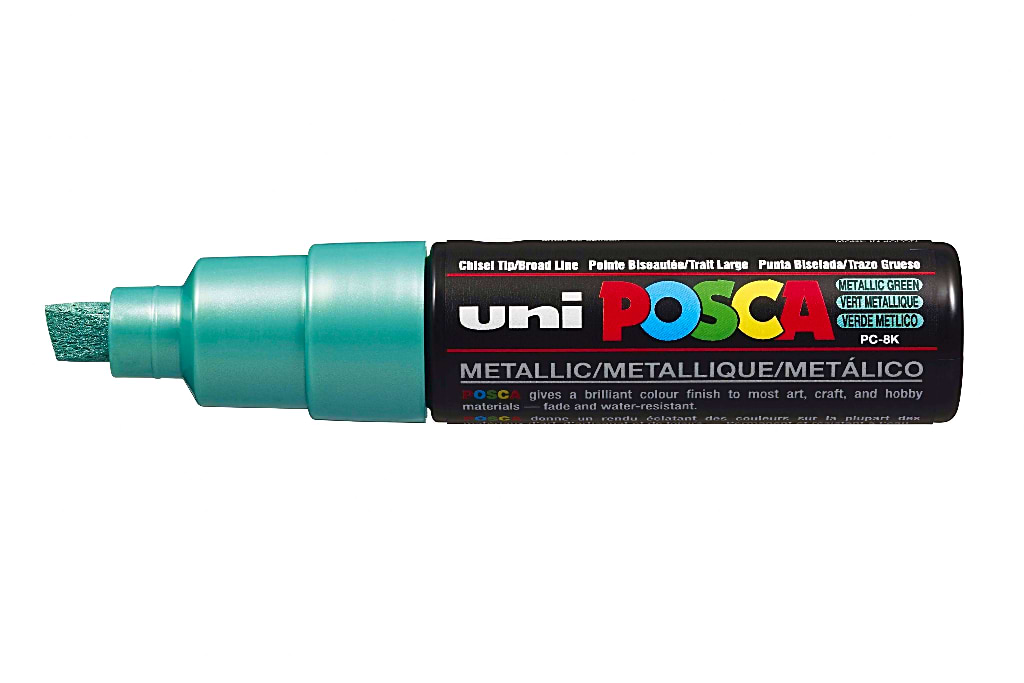 מרקר פוסקה PC-8K METALLIC GREEN