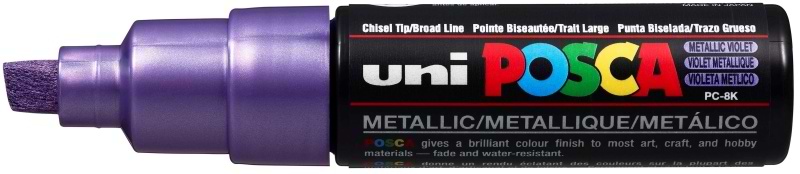 מרקר פוסקה PC-8K METALLIC VIOLET