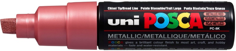 מרקר פוסקה PC-8K METALLIC RED