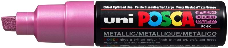 מרקר פוסקה PC-8K METALLIC PINK