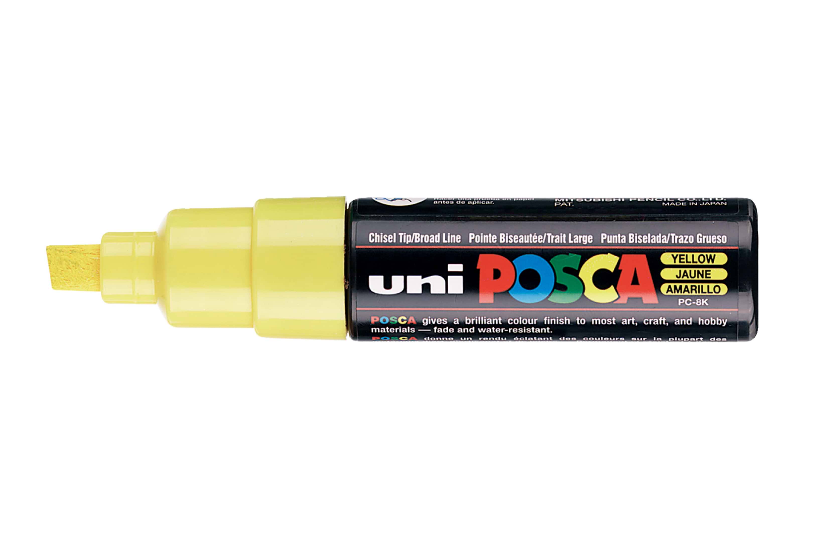 מרקר פוסקה PC-8K YELLOW
