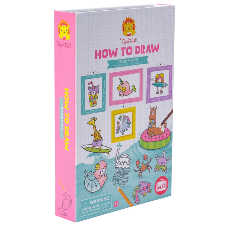 ערכה איך לצייר שיגועי קיץ -  HOW TO PAINT SUMMER FUN