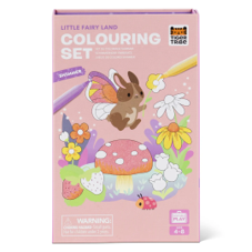 ערכה לצביעה ארץ פיות  - COLOURING SET LITTLE FAIRY LAND