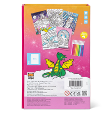 ערכה לצביעה לפי מספרים חד קרן קסום - COLOURING BY NUMBERS UNICORN DREAMING