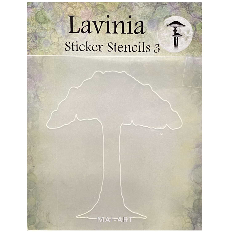 שבלונה סט 4 - 3 STICKER STENCILS