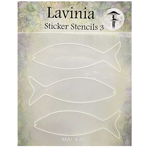 שבלונה סט 4 - 3 STICKER STENCILS